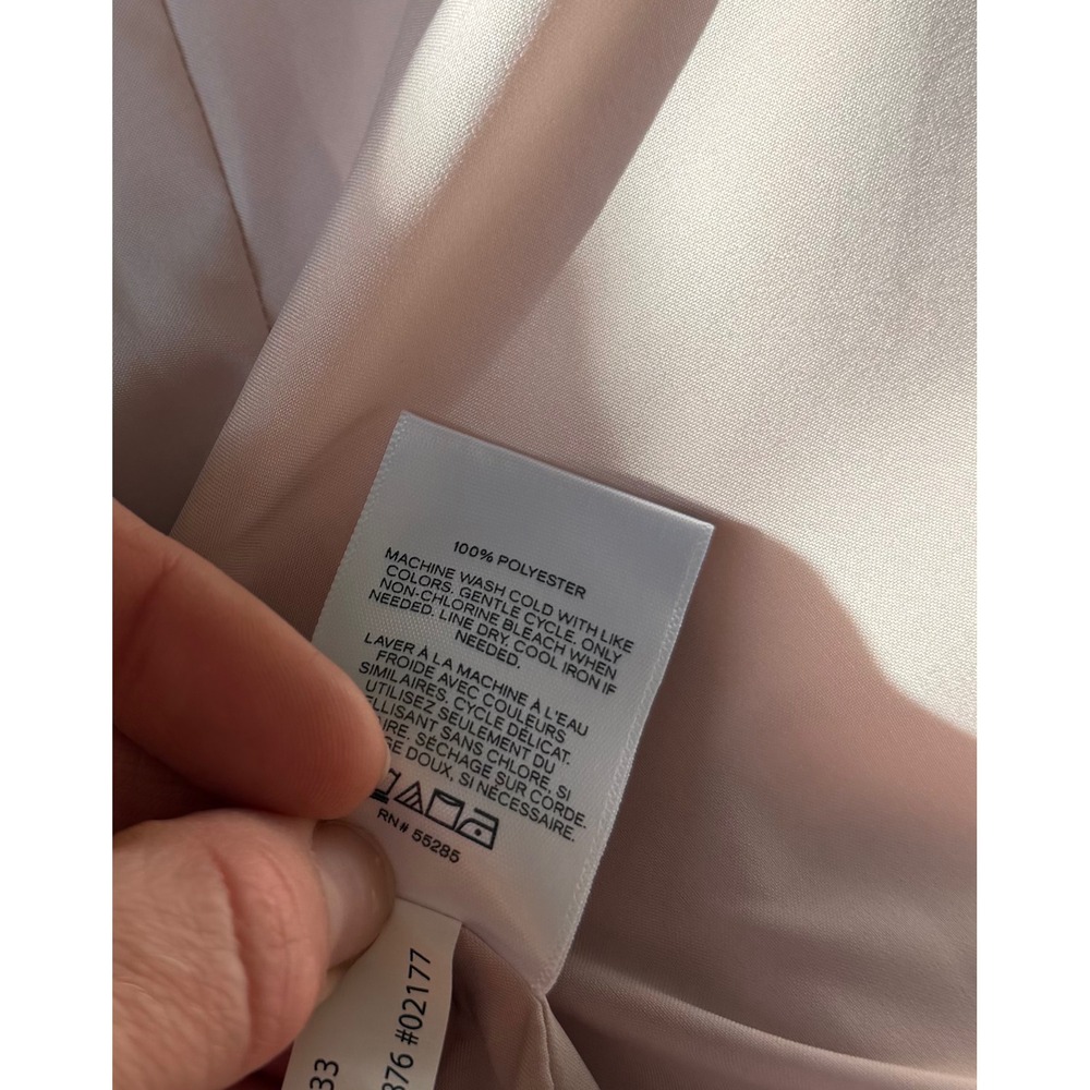 Express Trench Coat NEW Lightweight Belted Blush Pink Medium - Picture 6 of 8